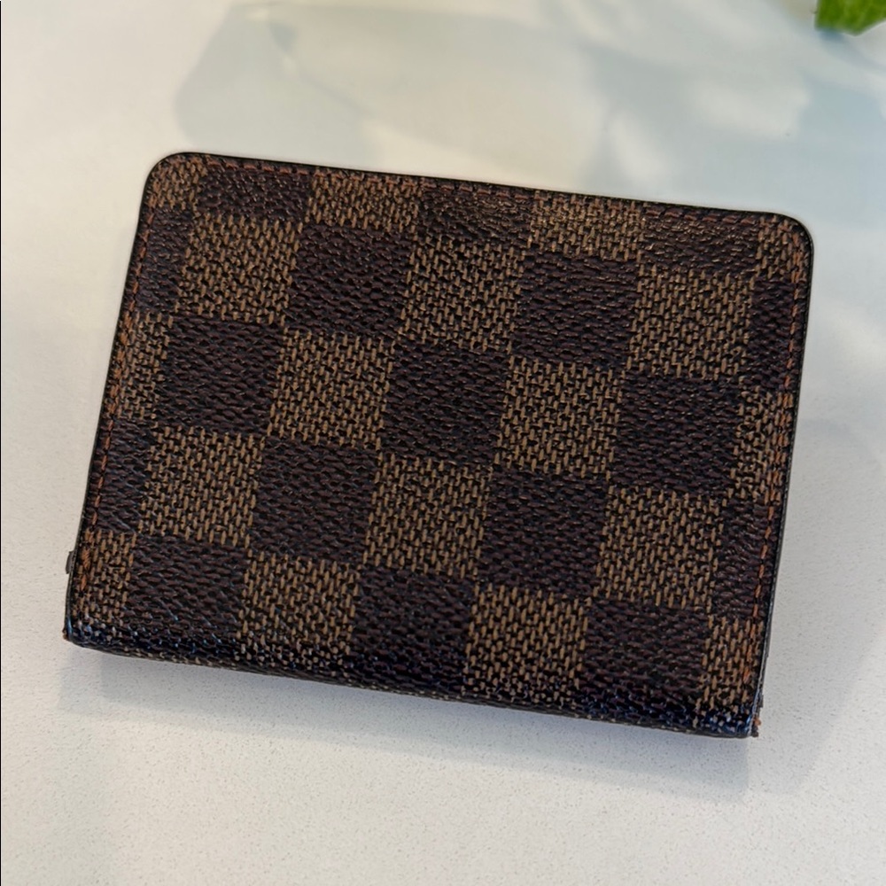 Louis Vuitton Ludlow Damier Ebene Brown Waller - Picture 2 of 7